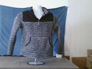 Wonder Nation, boy's, jacket/sweater, L, 10-12, black/gray, in excellent conditi - Picture 1 of 1