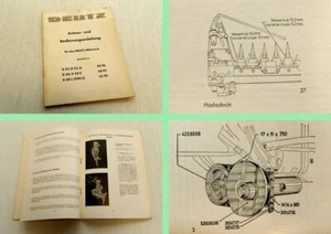 Deutz Mähwerk Bedienungsanleitung Betriebsanleitung Anbau 138 139 - Bild 1 von 1