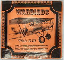 Warbirds Vacuum-Forming Pfalz D.III 1/72 Scale Plastic Model Airplane Kit