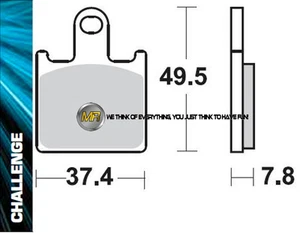 FOR KAWASAKI GTR 1400 2007 07 FRONT SINTERED BRAKE PADS BRAKING METAL - Picture 1 of 1