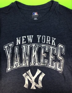 New York Yankees MLB Original Merchandise T-Shirt Large dunkelgrau kurzarm - Bild 1 von 4