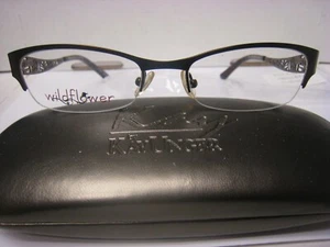 Wildflower Eyeglasses Frame ABELIA BROWN 51-18-135-27V with unger case - Picture 1 of 5