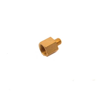 Reducer M10 Female to M6 Male Pipe Adapter Brass Water Air Gas Fuel Sensor - Image 1 of 4
