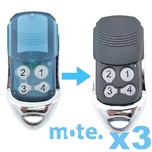 3 x Compatible Garage/Gate Remote to suit RCG12C - Picture 1 of 12