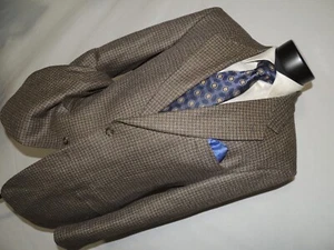 Cappotto giacca Yves Saint Laurent uomo vintage seta e lana 44 lungo - Foto 1 di 9