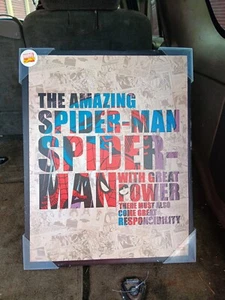 Arte de pared con impresión en lienzo de Spider-Man de Marvel increíble decoración del hogar - Imagen 1 de 1