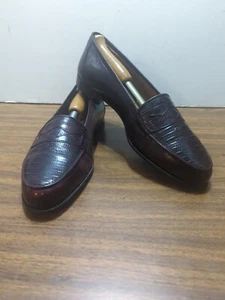 Stanley Backer Vollleder 12509 - Dark Burgundy 8,5M - zweifarbig Made in Italy #32 - Bild 1 von 12
