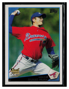 2009 Topps #93 James Parr RC