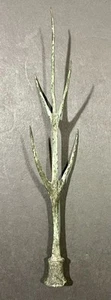 Antique 10 1/4” Tall Copper 5 Point Twig /Spike Lightning Rod Weathervane Finial - Picture 1 of 5