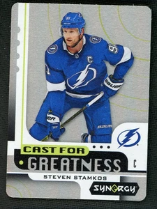 2019-20 Upper Deck Synergy Steven Stamkos #CG-23 Metal Card - Picture 1 of 2