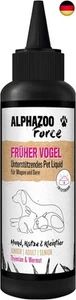 alphazoo FrüheVogel Anti Wurm-Mittel flüssig 100ml I Für Hunde, Katzen, Vögel, M - Bild 1 von 7