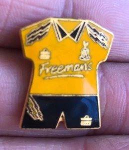 SELTENES ALTES BRADFORD CITY "FREEMANS" HEIMSET EMAILLE ANSTECKNADEL ABZEICHEN - Bild 1 von 1