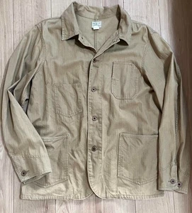 RRL Linen Cotton Chore Jacket Large Coverall - Picture 1 of 9