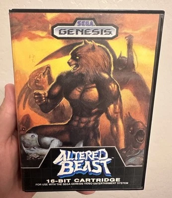Altered Beast (Sega Genesis, 1989) - Auténtico - Completo en caja original Foto 1 de 4
