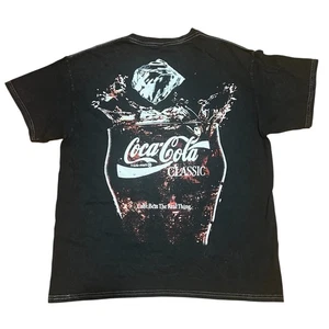 Coca-Cola Licensed 80s Retro Acid Washed T-Shirt Size Large Unisex Classic - Picture 1 of 4