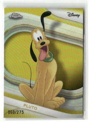 2025 Topps Chrome Disney #95 Pluto Yellow 60/275 - Image 1 of 2