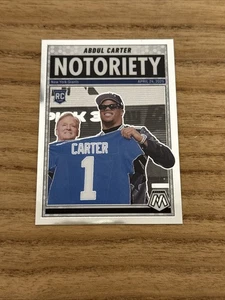 Abdul Carter - 2025 Panini Mosaic - Notoriety #14 New York Giants - Picture 1 of 2