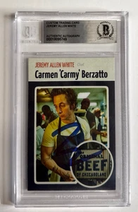 Tarjeta firmada por Jeremy Allen White The Bear #22 BAS 00018095749 - Imagen 1 de 2