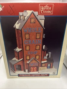 Lemax Haverst Crossing Porzellan beleuchtetes Haus VOLLKORNKOOP - Bild 1 von 2
