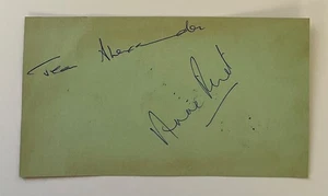 JEAN ALEXANDER & ANNE REID ( Coronation Street) Handsigned Signatures on Page. - Picture 1 of 3