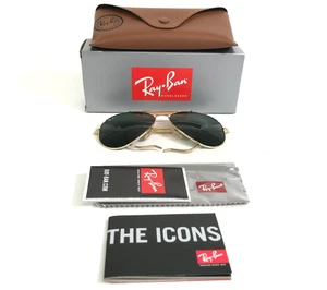 Ray-Ban Sunglasses RB3030 OUTDOORSMAN I L0216 Arista Frames w/ G-15 Lenses 58 mm - Picture 1 of 11