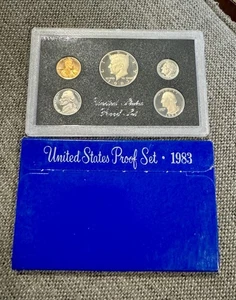 (5 SETS) 1983-S SAN FRANCISCO UNITED STATES MINT PROOF 5 COIN SET🔥 - Picture 1 of 11