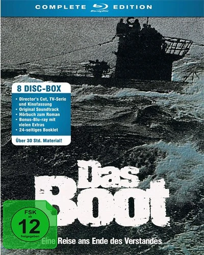 Das Boot (Blu-ray, 2018, 8-Disc Set, Complete Edition)