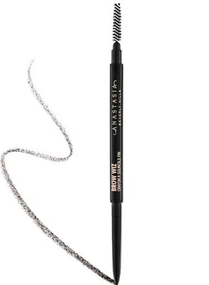 Lápiz de cejas flaco Anastasia Brow Wiz marrón suave 0,003 oz tamaño completo FRESCO SELLADO  Foto 1 de 4