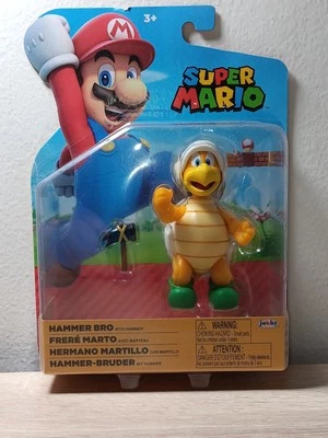 *ENVÍO GRATUITO* 4" HAMMER BRO Super Mario World of Nintendo Jakks Pacific Foto 1 de 2