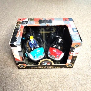 Fao Schwarz Remote Contro Nostalgic Model Retro Bumper Car Set New In Box - Picture 1 of 11
