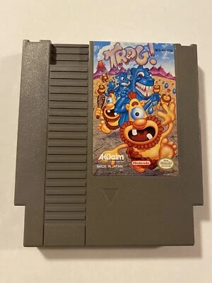 Trog (Nintendo Entertainment System, 1991) Videojuego Auténtico Como Nuevo** Foto 1 de 4