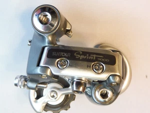 Suntour Sprint 9000 - 6/7 sp. Desviador trasero mech - bicicleta NUEVO DE LOTE ANTIGUO L'eroica - Imagen 1 de 6