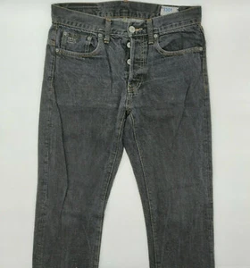 Pantaloni jeans G-Star 3301 slim 50127 W32 L34 grigio design denim uomo men vintage - Foto 1 di 9