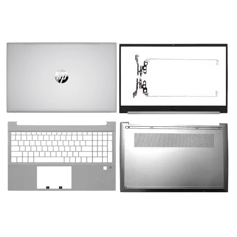 For HP Pavilion 15-EH 15-EG TPN-Q245 Q246 Back Cover Bezel Palmrest Bottom Case