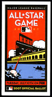 2007 Mlb All-Star Baseball Game Unused Fan Ballot@San Francisco Giants At&T Park