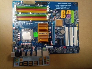 MAINBOARD MOTHERBOARD GIGABYTE GA-EP35C-DSR3 + Q6600 PLACA BASE SOCKET 775 - Imagen 1 de 4