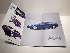 2002 Audi A4 Fold-Out Sales Brochure - Bild 1 von 6