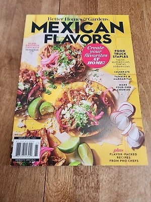 Better Homes & Gardens Mexican Flavors July 2021 Magazine Chicken Tostadas - Image 1 of 2