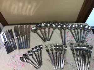 Arthur Price 43 Pcs Stainless Steel Flatware Silverware Set - Picture 1 of 8