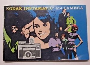 Eastman Kodak Instamatic 414 Camera Owner's User Guide Manual Booklet Vintage - Picture 1 of 10