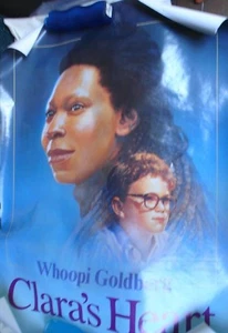 1 x LARGE MOVIE POSTER CLARA,S HEART WHOOPI GOLDBERG - Picture 1 of 1
