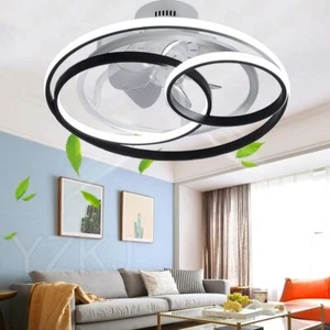 Ceiling Fan with Remote Control,Dimmable Ceiling Lights,For Restaurant,Porch - Picture 1 of 7