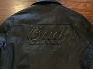Dale Earnhardt Budweiser Rennleder Kleid Jacke Herren Gr. L Chase authentisch - Bild 1 von 10