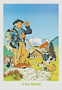 ex libris Meynet - "A Cor Perdu" - unsigniert - Format A5 - Bild 1 von 1