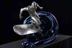 In stock Fantastic Four Silver Surfer 1/4 scale Polystone statue figure - Picture 1 of 9