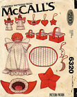 1970's VTG McCall's Christmas Decorations Pattern 6320 UNCUT