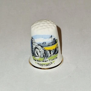 Sammler Fingerhut - ""Das normannische Schloss, Hastings"" - Knochenchina - #188 - Bild 1 von 4