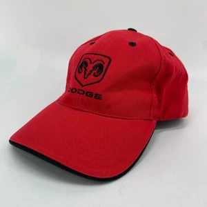 Dodge The Goods Adjustable Baseball Cap Red Men's One Size New - Picture 1 of 7