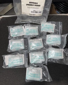 High Quality Primacare Disposable CPR Shields 10 Count PrimaCare First Responder - Picture 1 of 6
