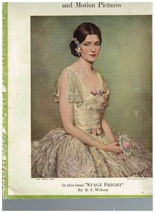  SELTENE THEATERZEITSCHRIFT SEPTEMBER 1926 mit Farbcover von Luella GEAR VON RASKO.  - Bild 1 von 1